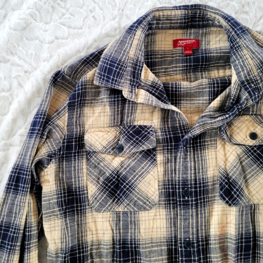 Upcylced One-of-a-kind Flannel - Picture 5 of 7